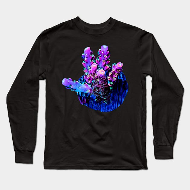 Acro Art Long Sleeve T-Shirt by unrefinedgraphics